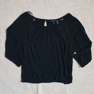 Black American Eagle Shirt